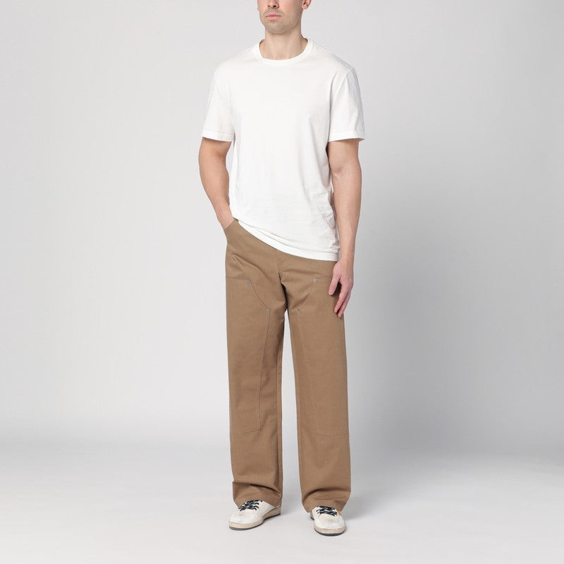 Golden Goose WHITE COTTON T-SHIRT outlook