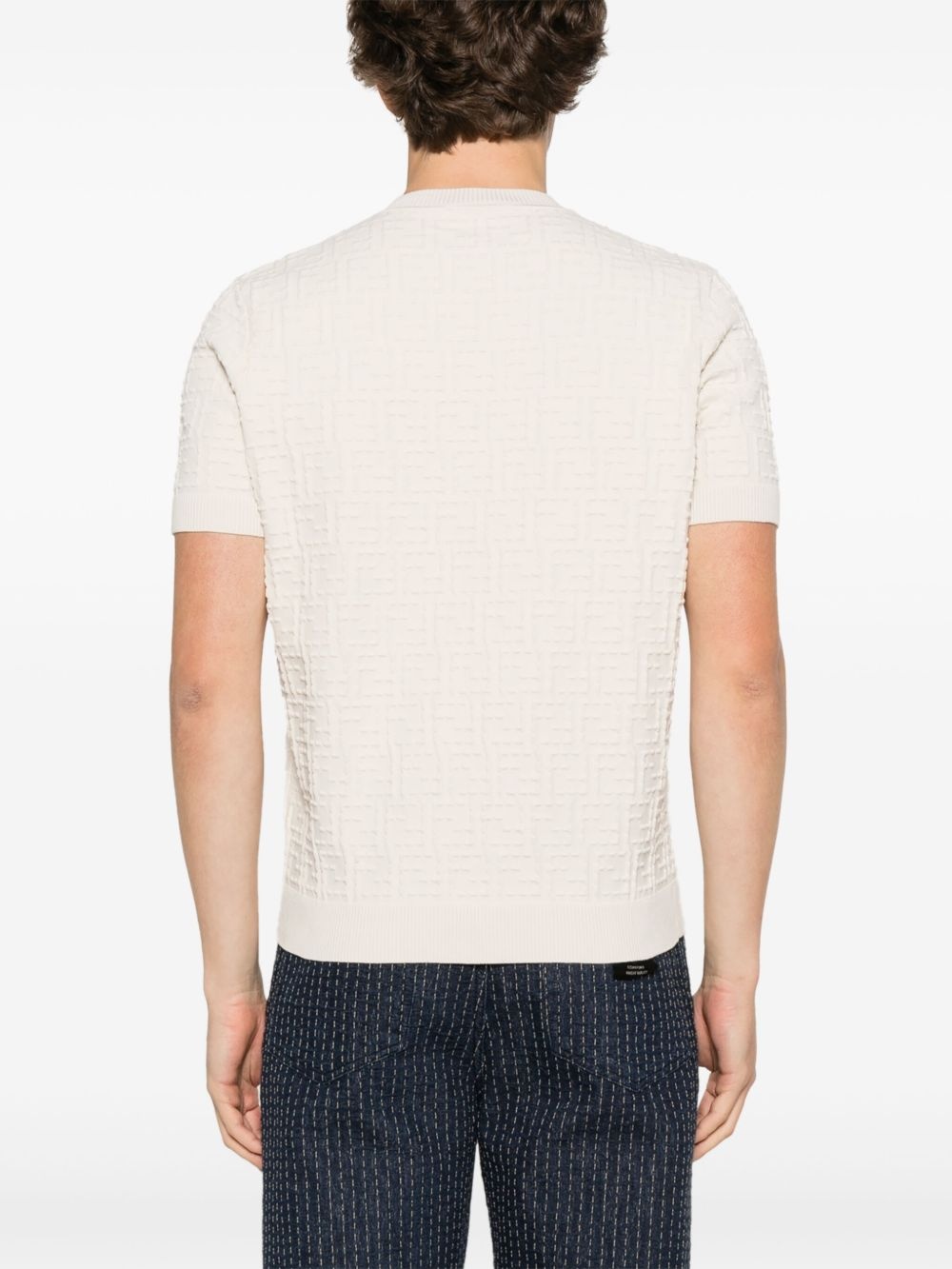 FF-embroidered T-shirt - 3