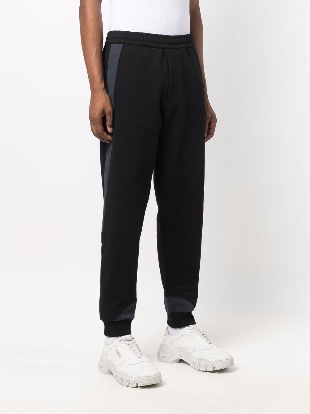 logo-patch track pants - 3