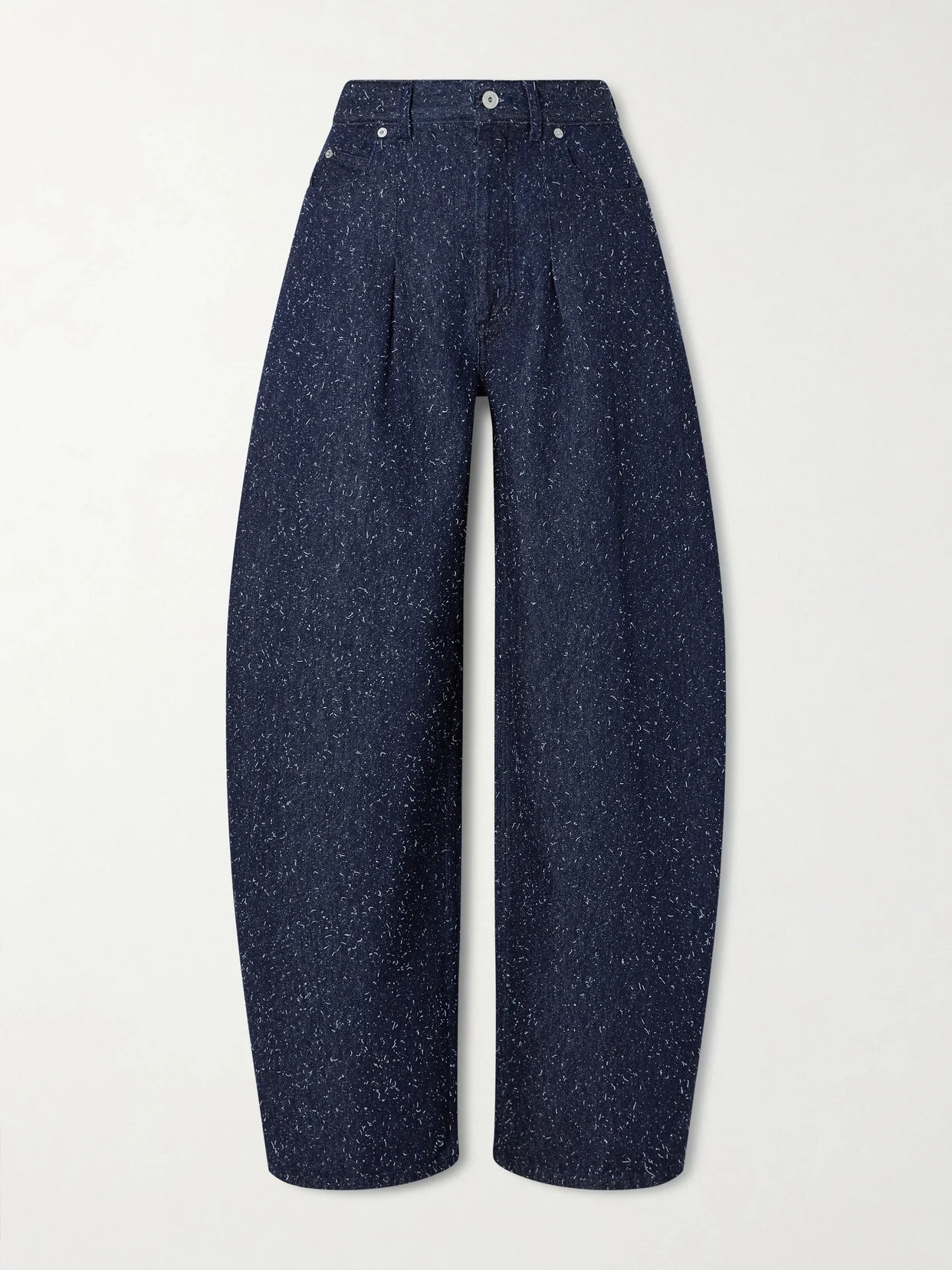 Ovalo High-rise Barrel-leg Jeans - 1