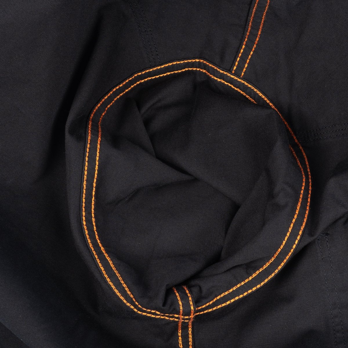 IHSH-394-BLK 7oz Fatigue Cloth Western Shirt - Black - 15