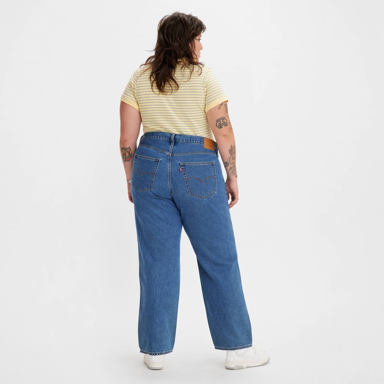 BAGGY DAD WOMEN'S JEANS (PLUS SIZE) - 4