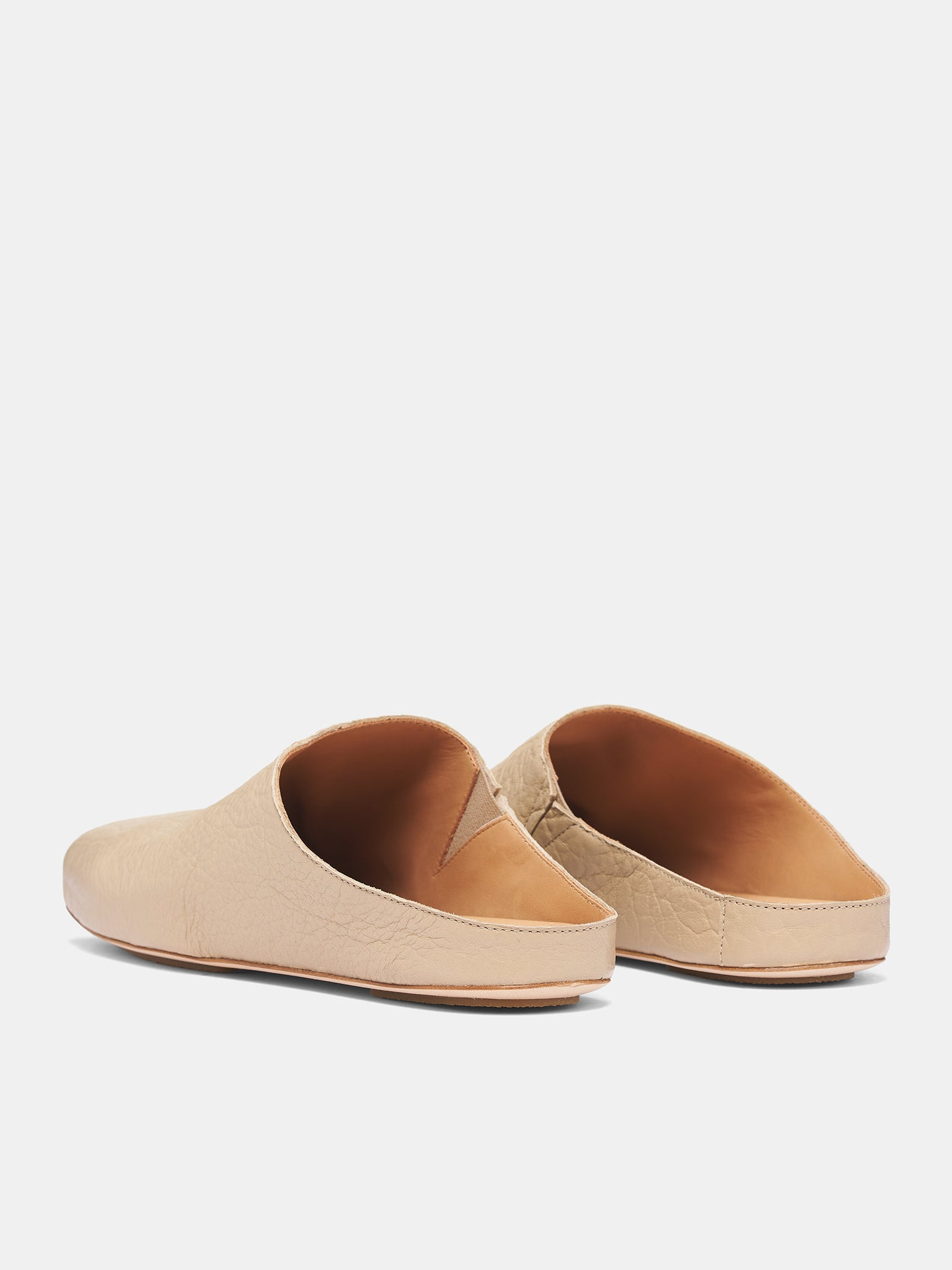 Off-White Leather Ballet Slippers - 5