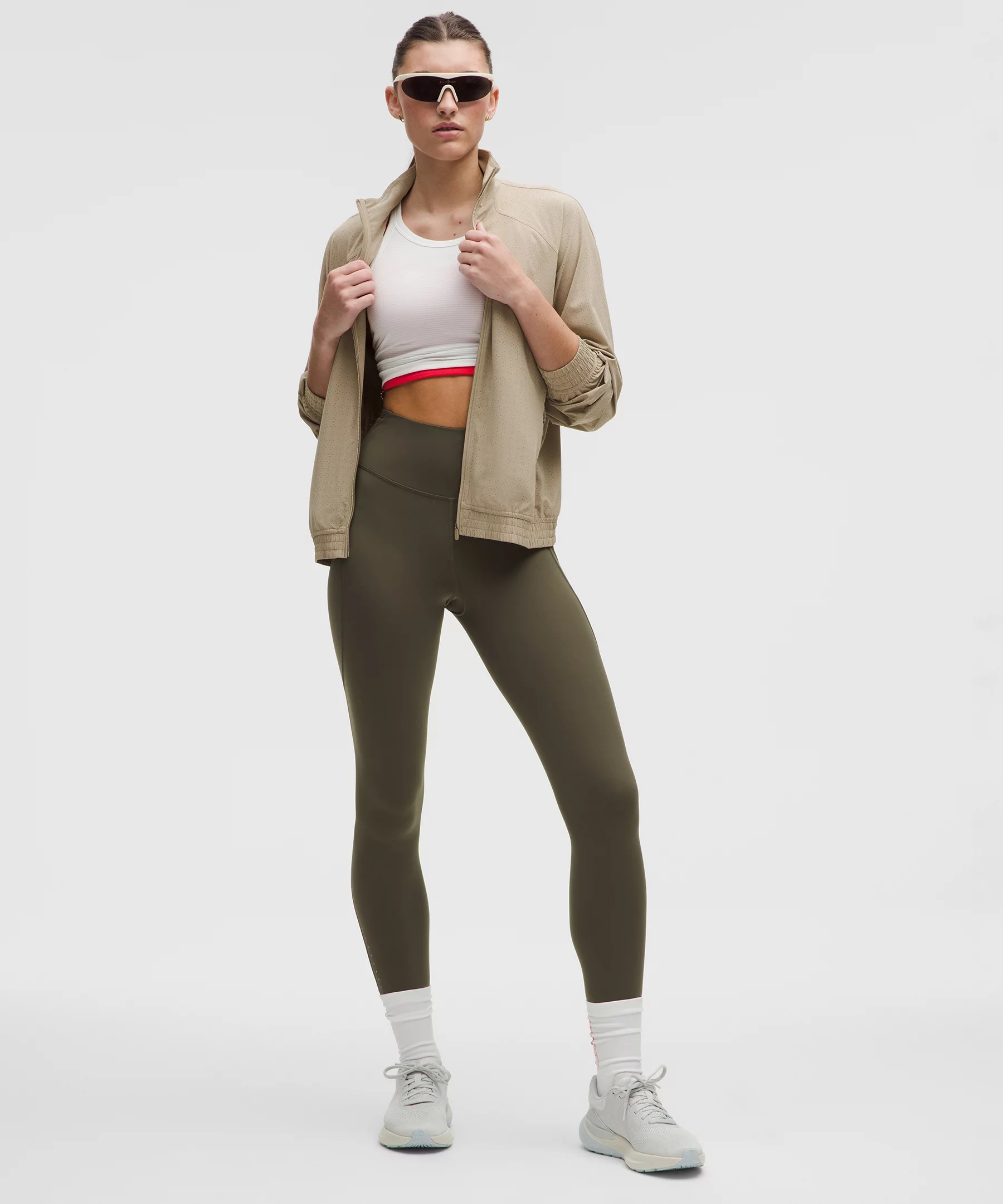 Adapted State Perforated Track Jacket - 3