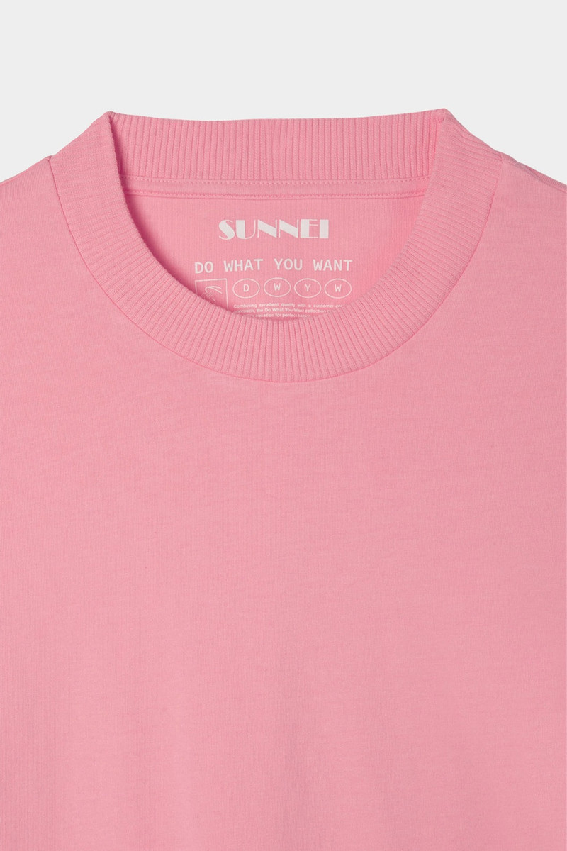 SUNNEI DWYW LONGSLEEVE T-SHIRT / pink outlook