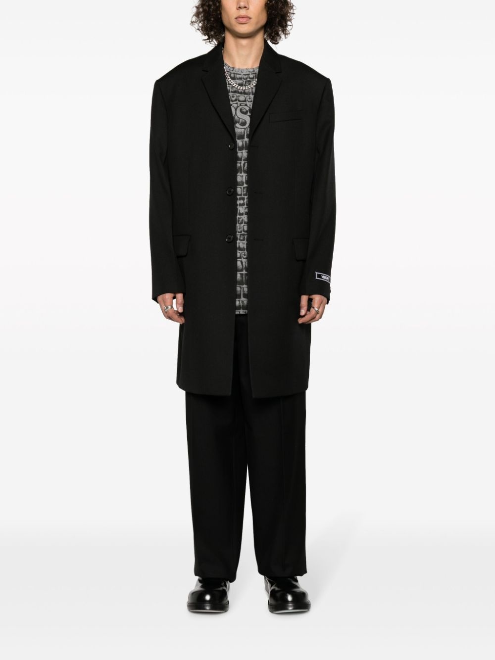 wool tailored trousers - 2