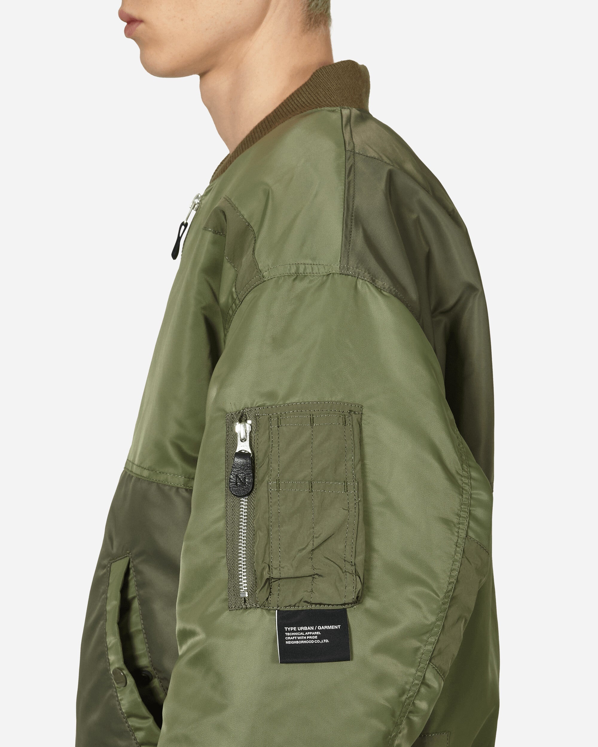 ジャケット・アウター NEIGHBORHOOD MA-1 FLIGHT JACKET M 23AW Neighborhood Men's MA-1 Flight Jacket in Black Neighborhood