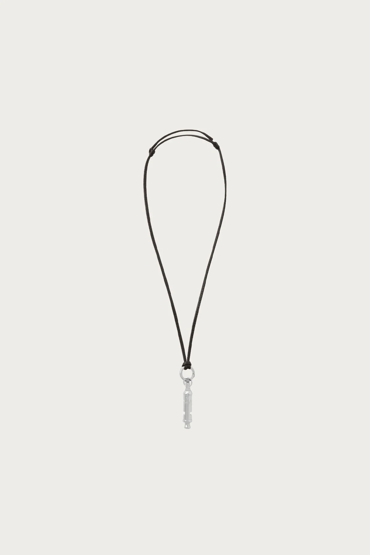 Acme Whistle Necklace - Silver - 1