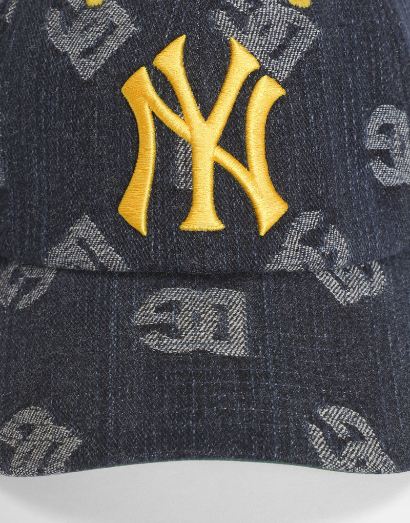 Dolce&Gabbana X ’47 New York Yankees Baseball Cap In Denim Logo 5