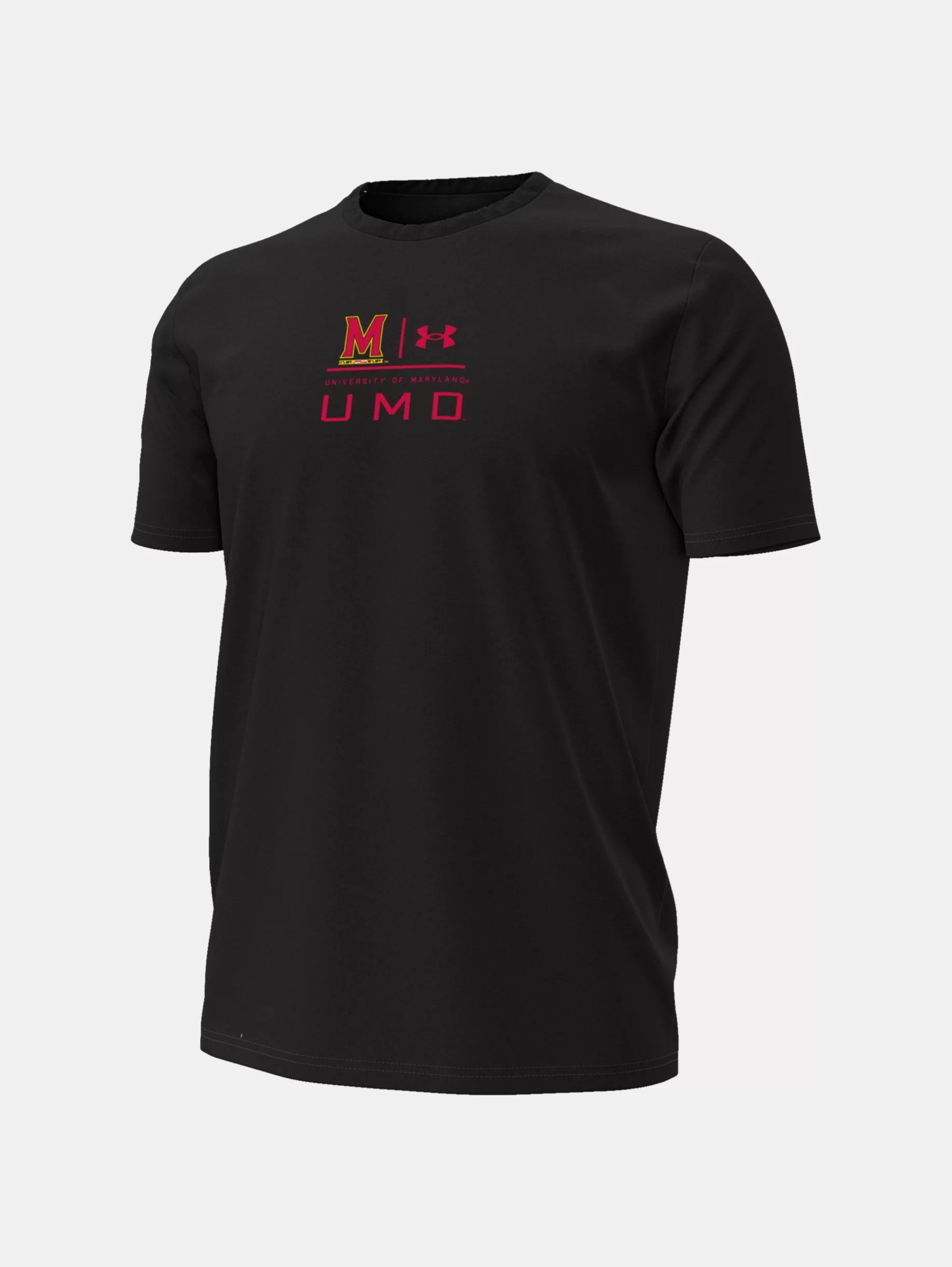 Men's UA Performance Cotton Collegiate Short Sleeve - 1