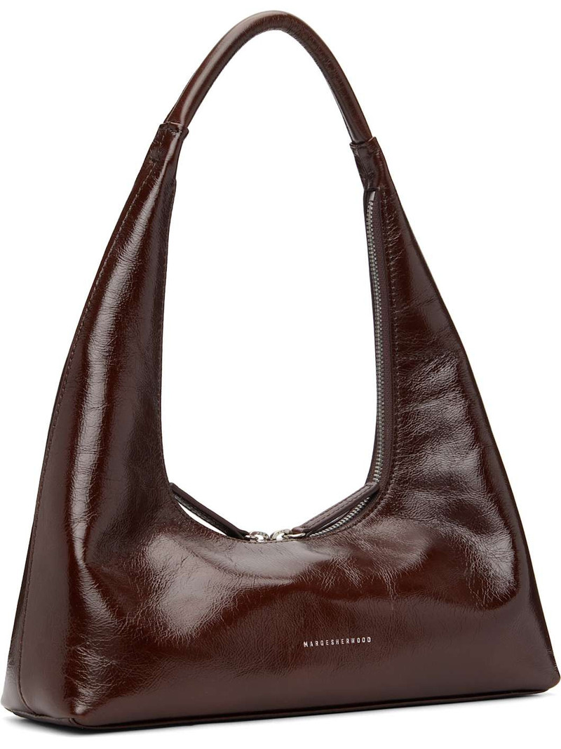 MARGESHERWOOD Burgundy Shoulder Bag outlook