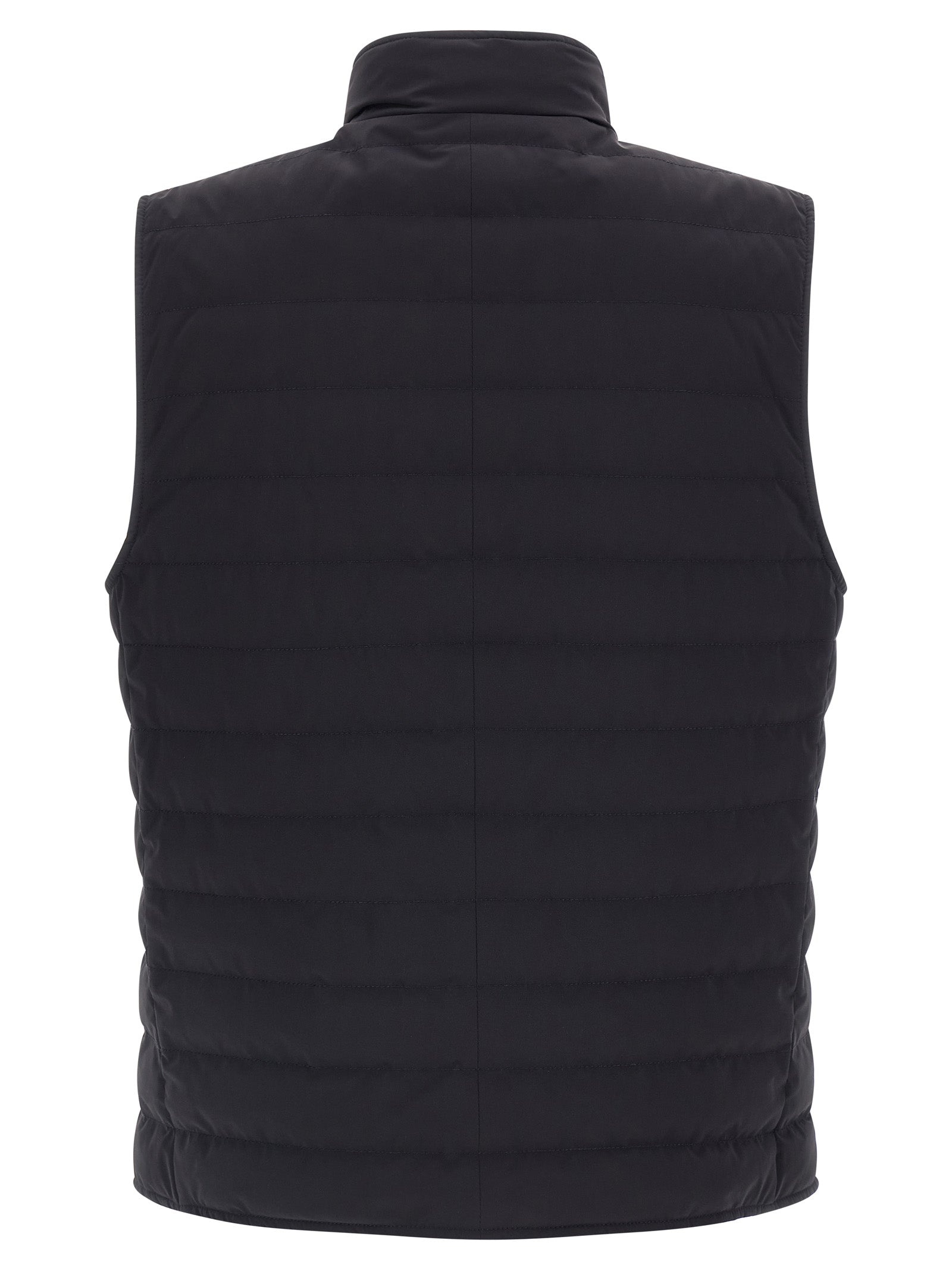 Quilted Vest Gilet Blue - 2
