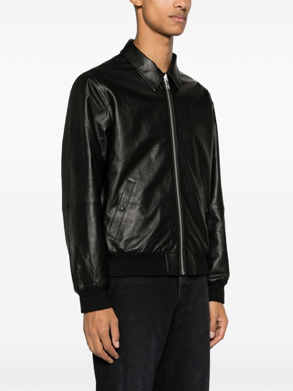 Mate reversible leather jacket - 3