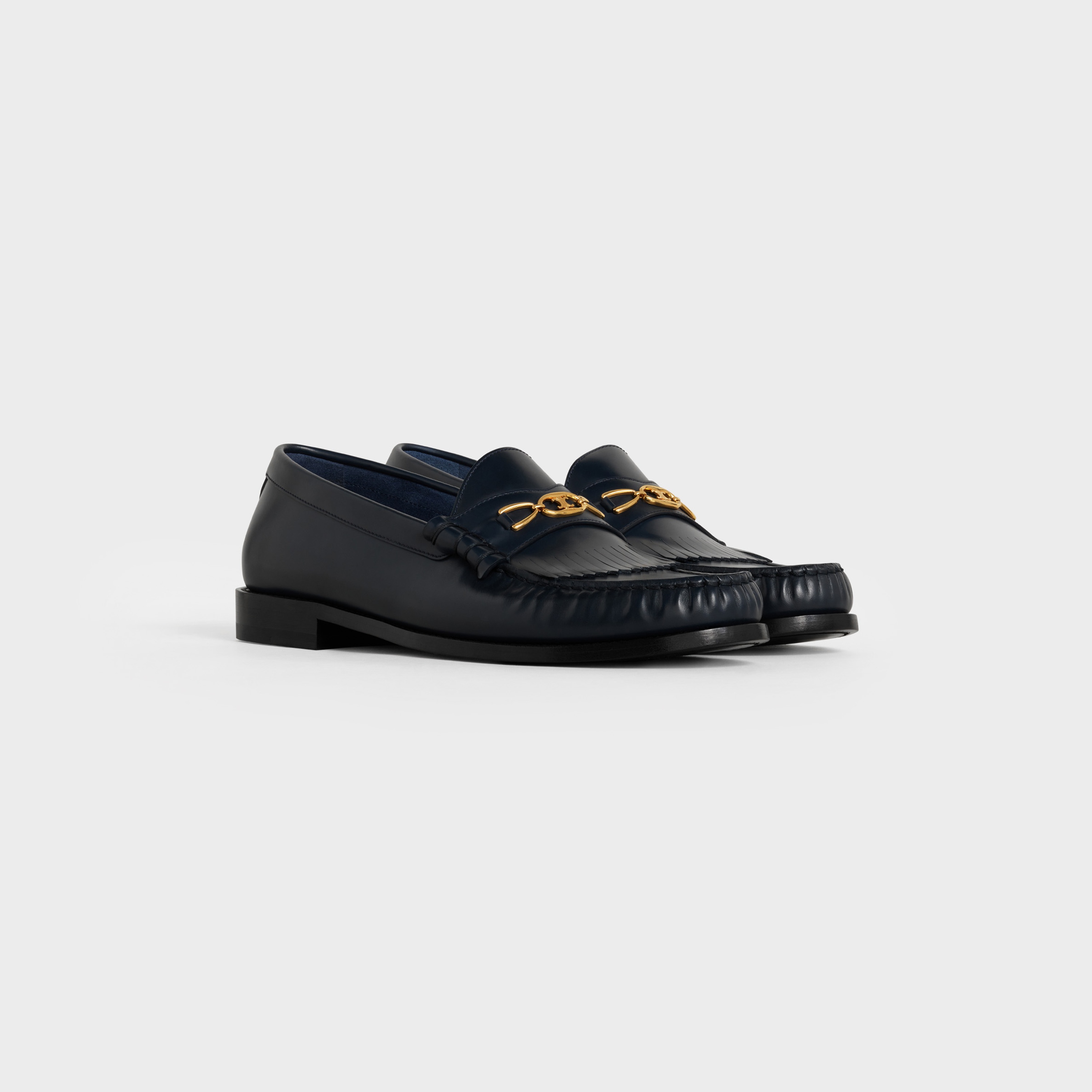 Celine Luco Maillon Triomphe Loafer in Polished Calfskin - 2