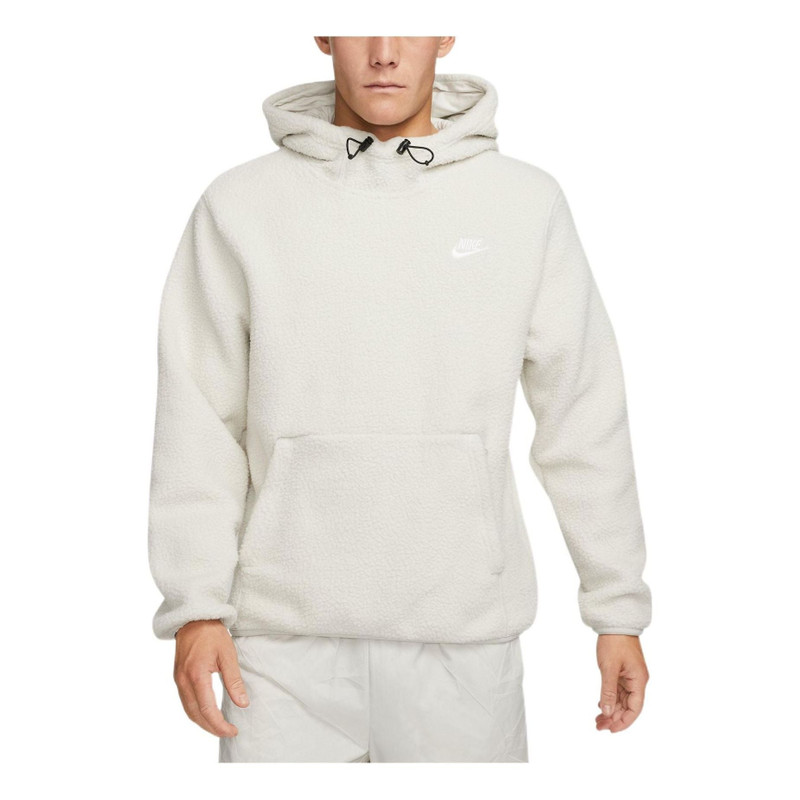 Nike fleece hooded jacket 'White' DV8155-072 - 1