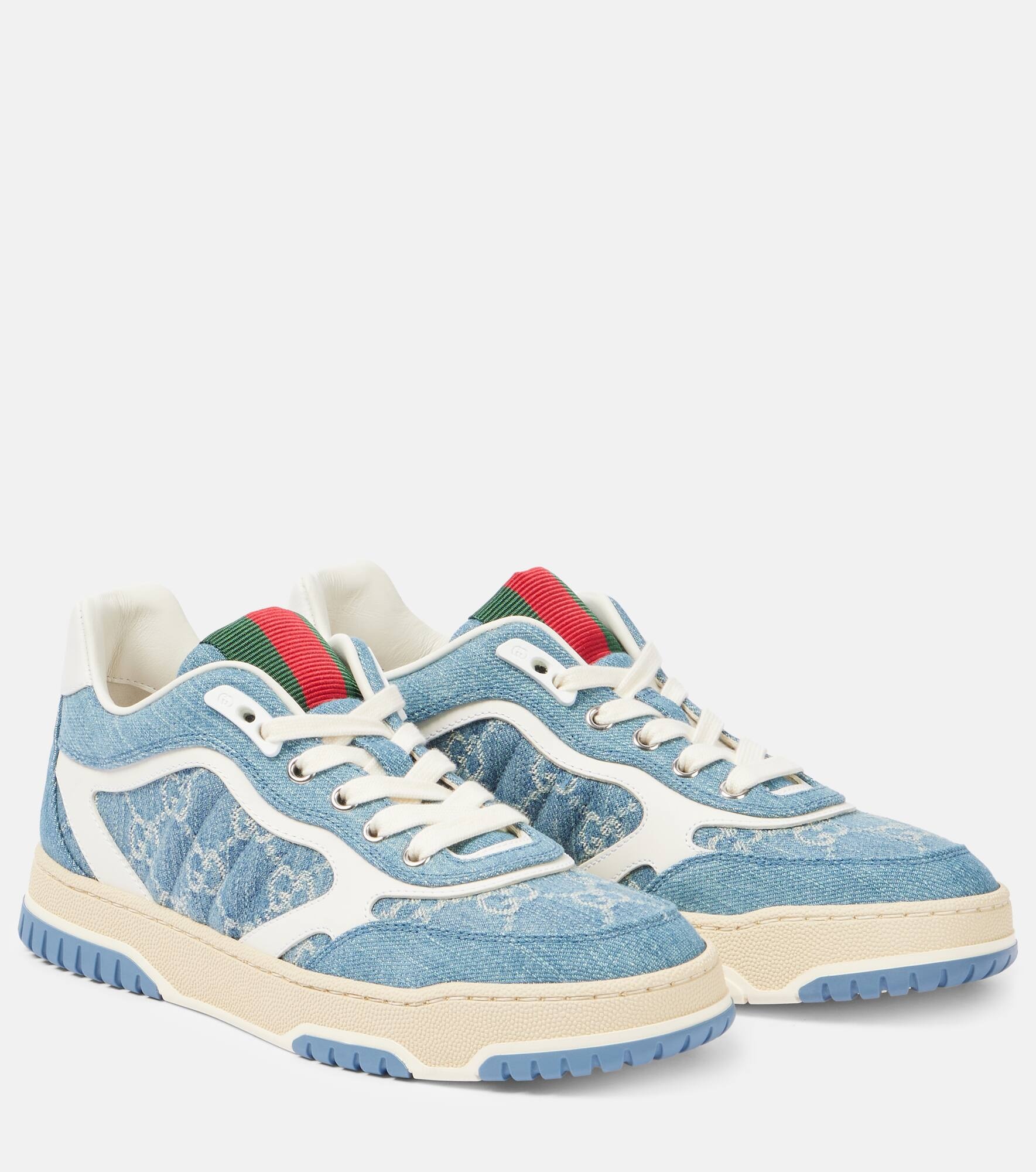 Re-Web denim sneakers - 1