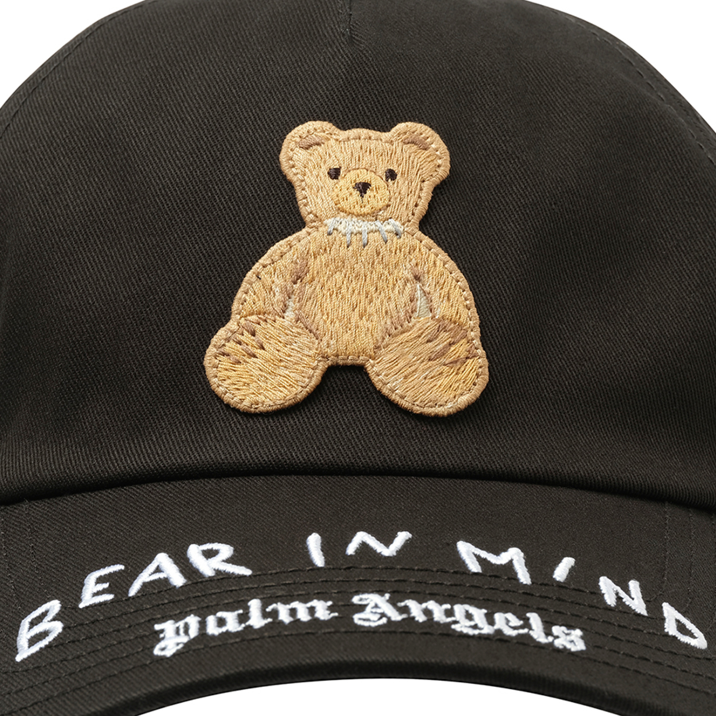 Bear in Mind Cap in Black/Brown - 3