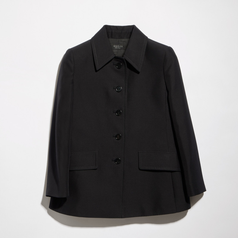 Linen blend caban - 1