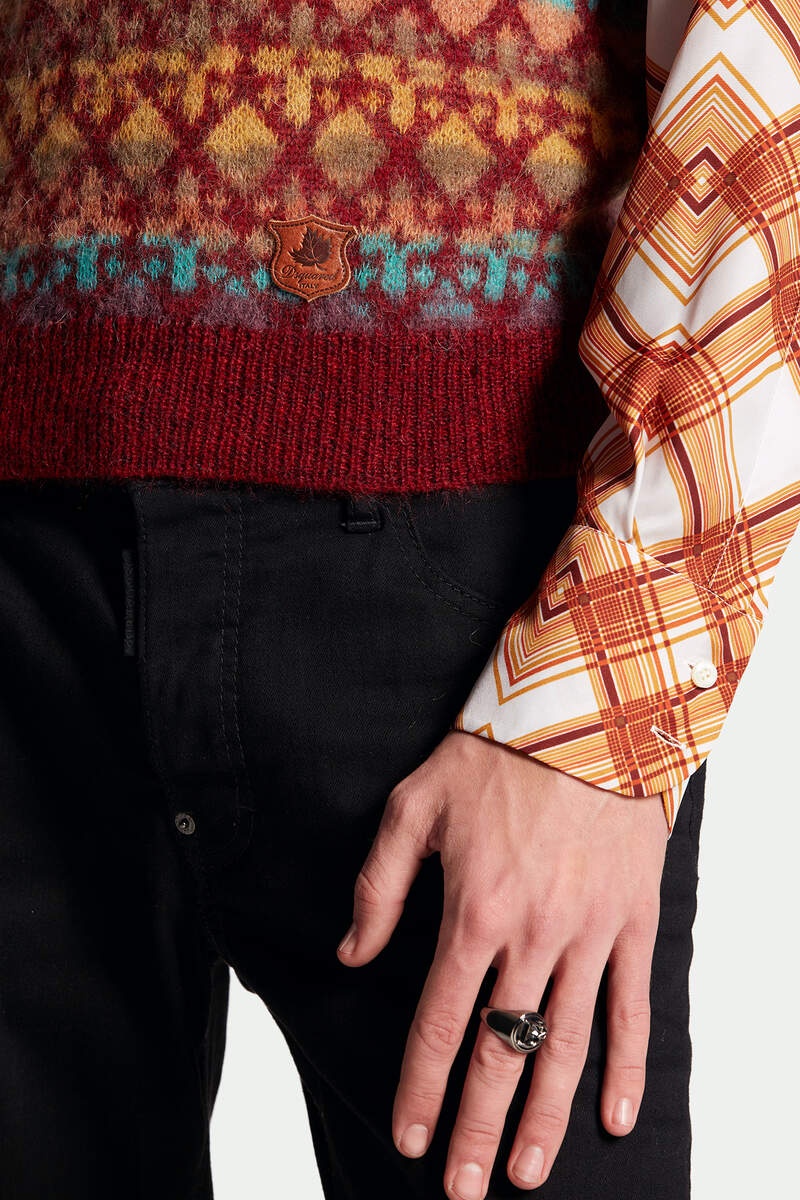 JACQUARD VEST KNIT - 4