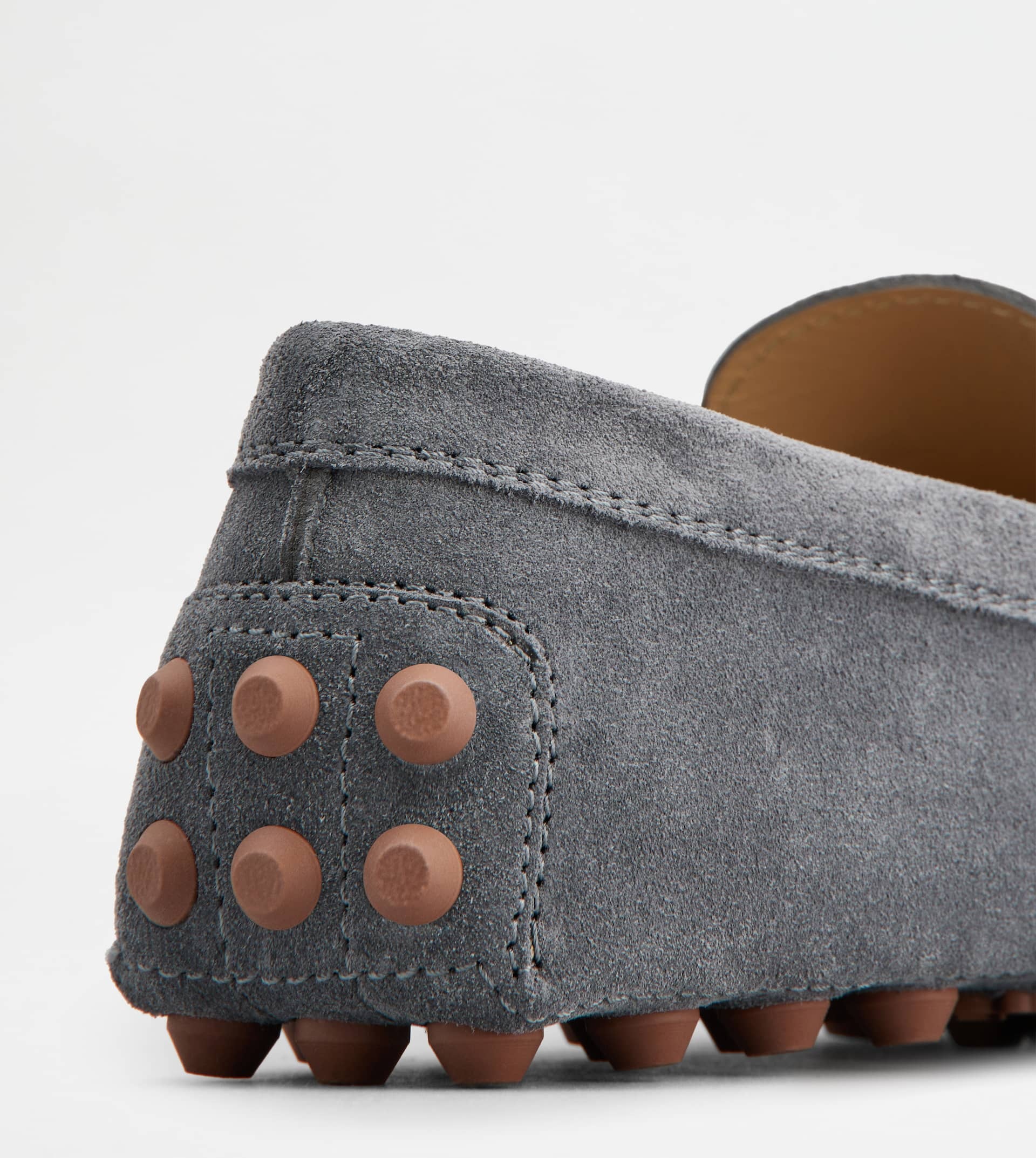 TOD'S GOMMINO BUBBLE IN SUEDE - GREY - 5