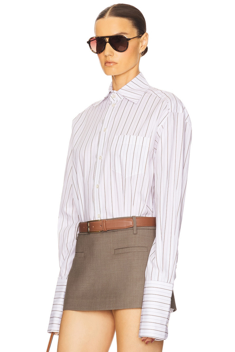 HELSA Classic Fit Stripe Poplin Shirt outlook