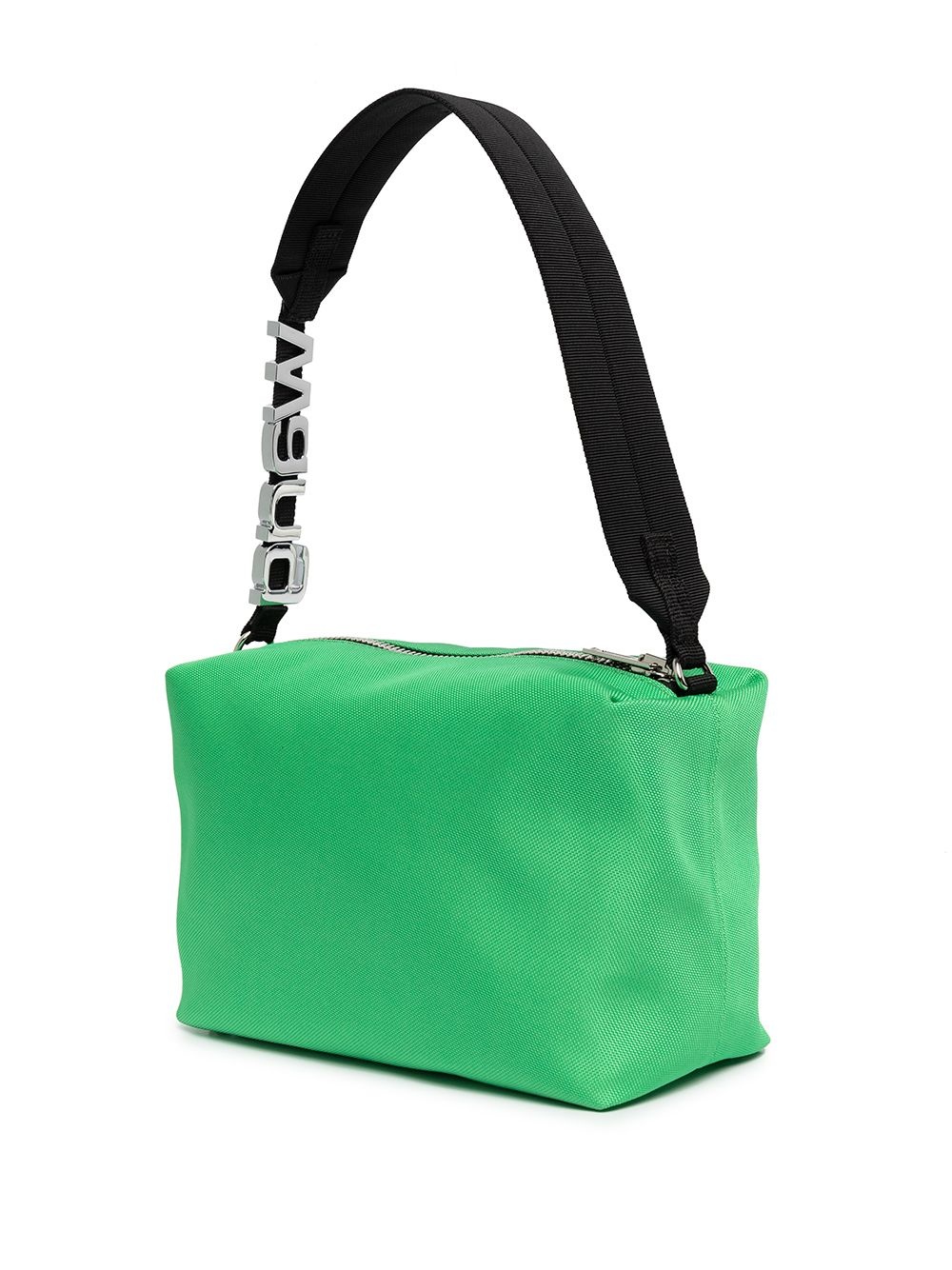 logo-handle shoulder bag - 3