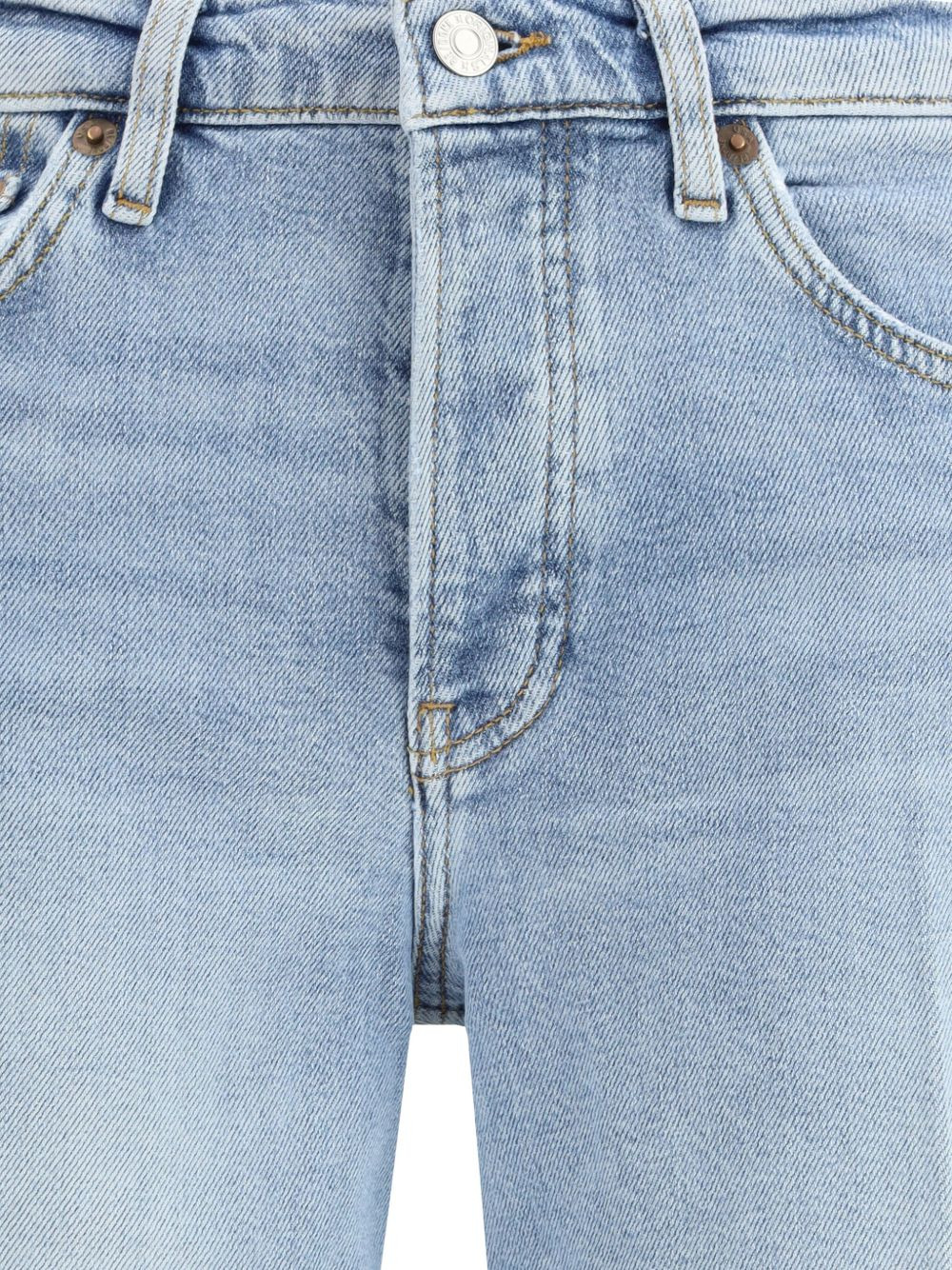 mid-rise wide-leg jeans - 3