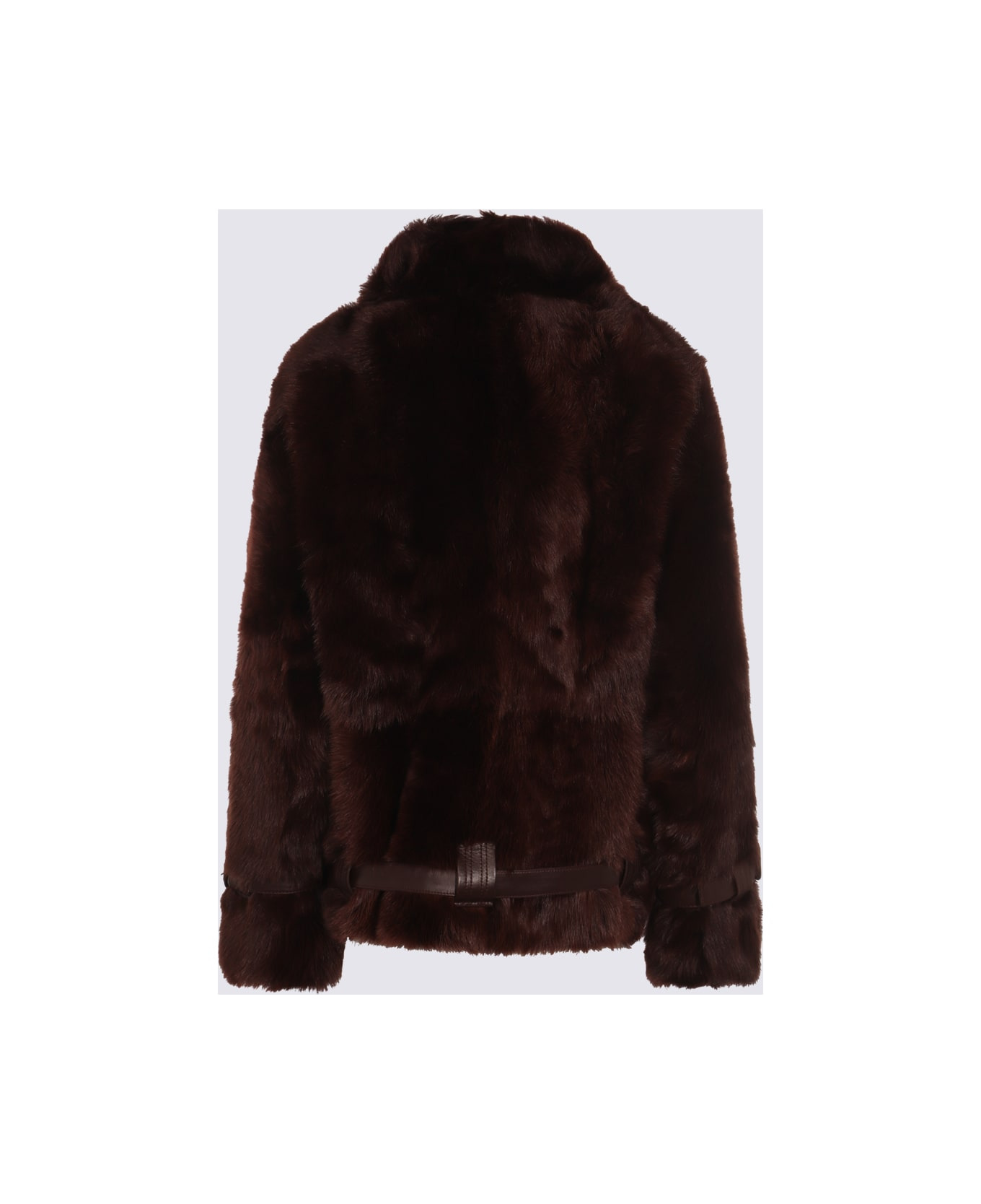 Dark Brown Leather Jacket - 2