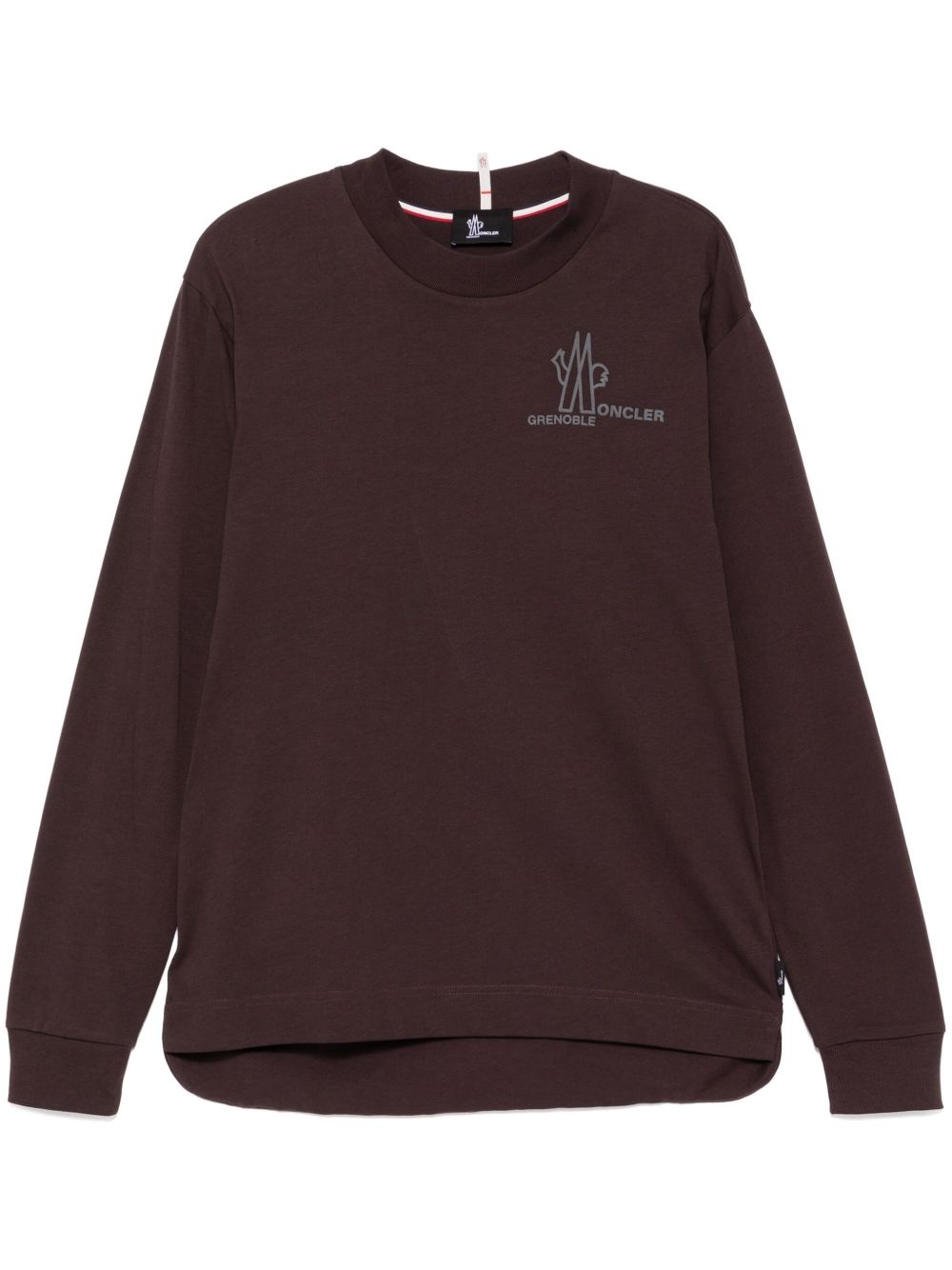 logo-printed T-shirt - 1