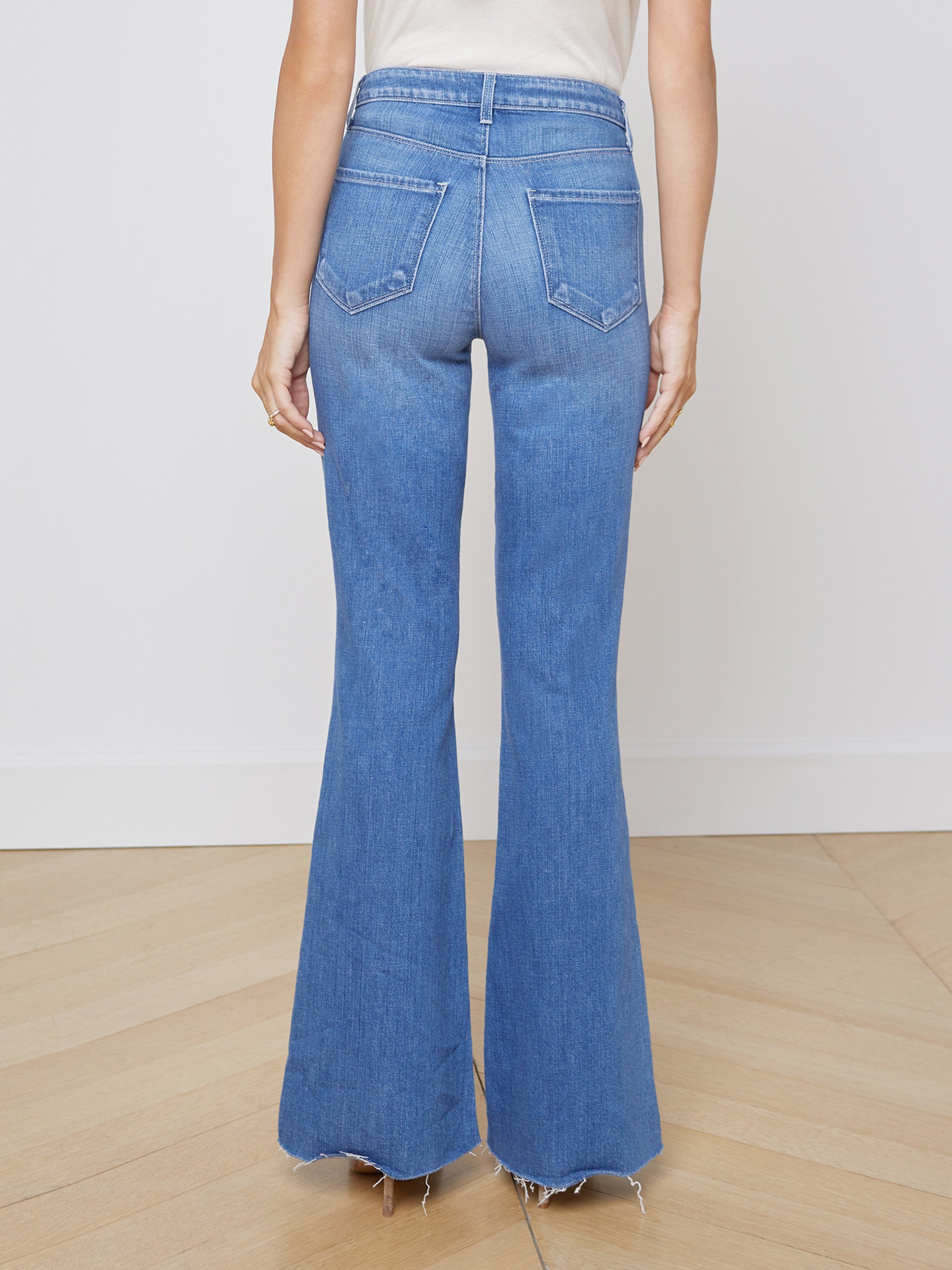 Sera Sneaker Flare Jean - 4
