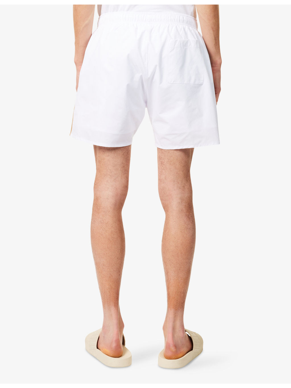 Iconic Stripe-Trim Swim Shorts - 4