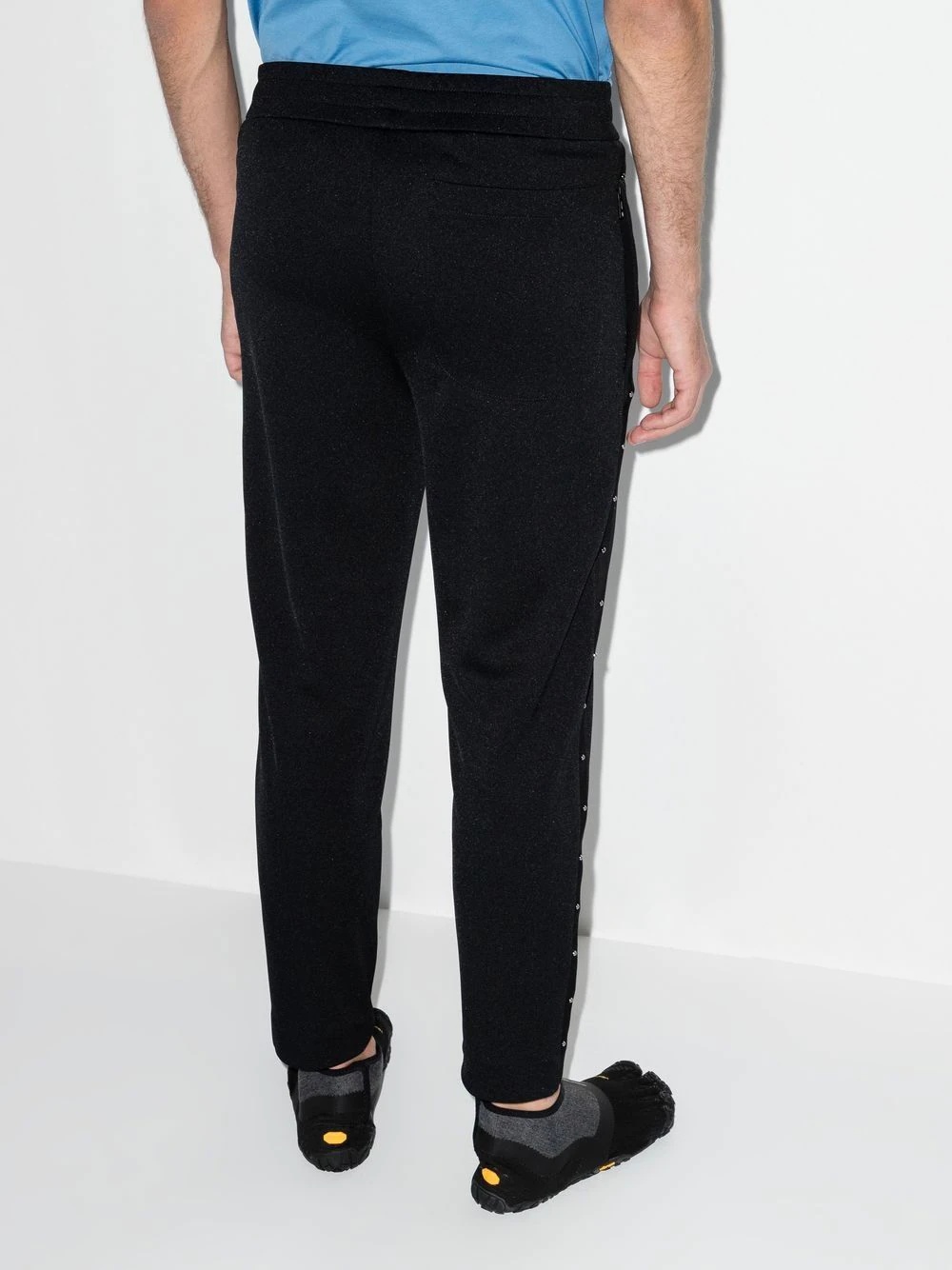 drawstring-waist track pants - 3