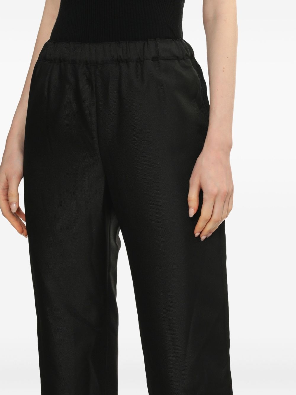 elasticated-waist trousers - 5