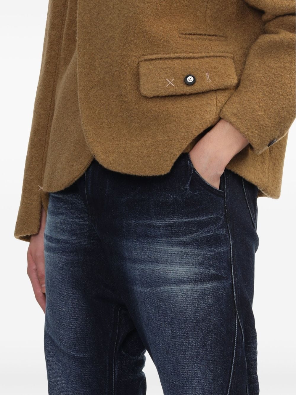 straight-leg jeans - 5