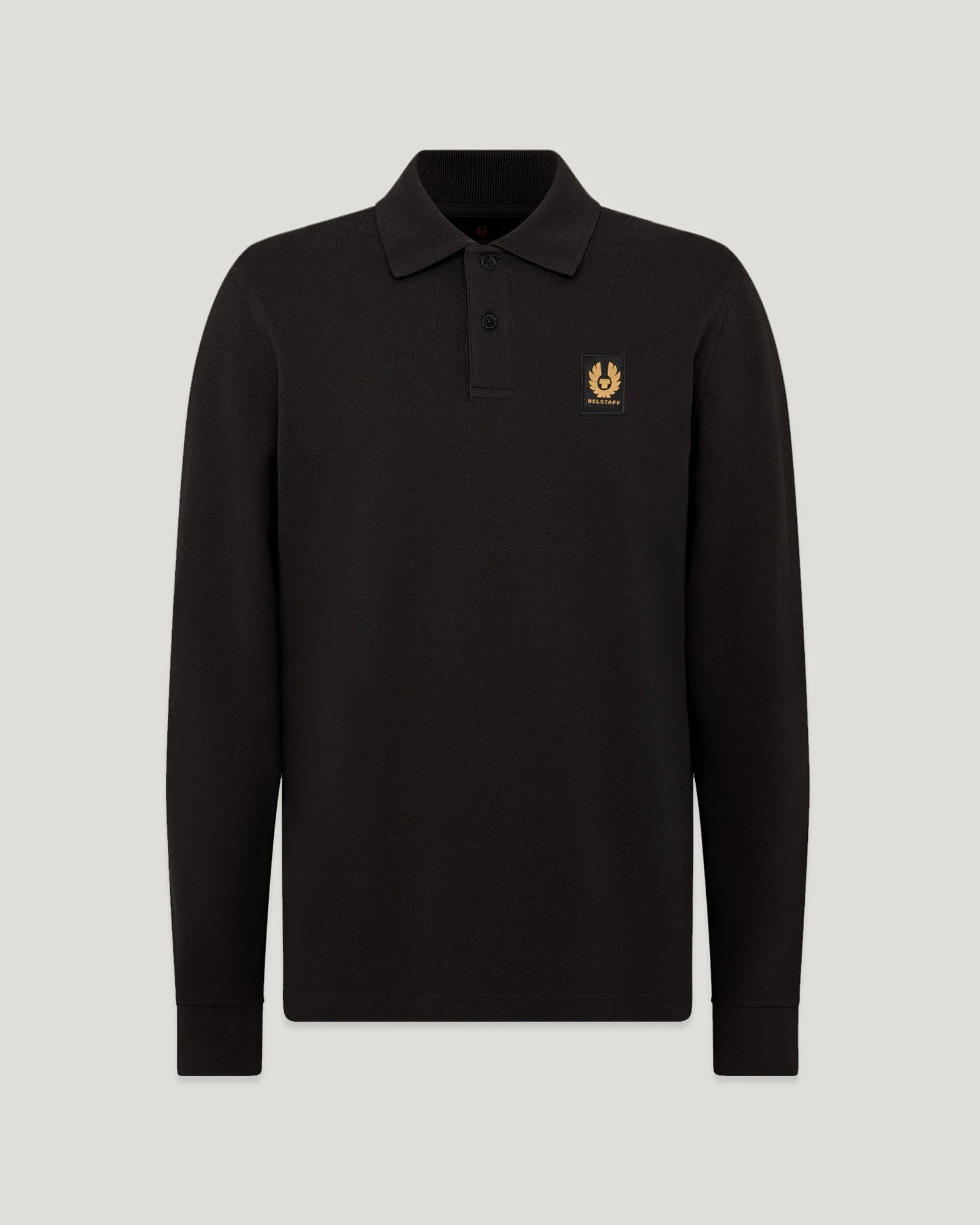 BELSTAFF LONG SLEEVED POLO - 1