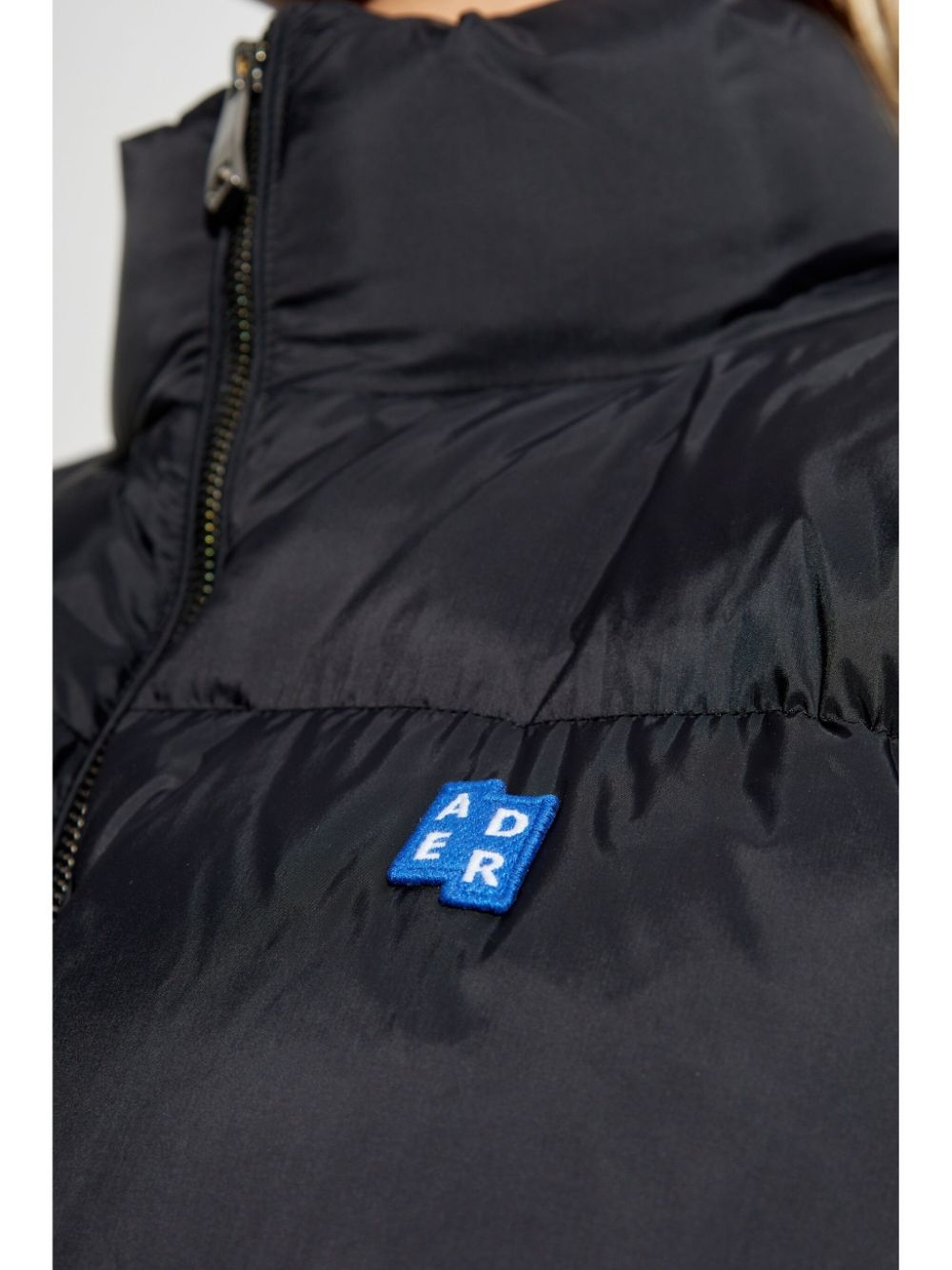 logo patch down jacket - 7