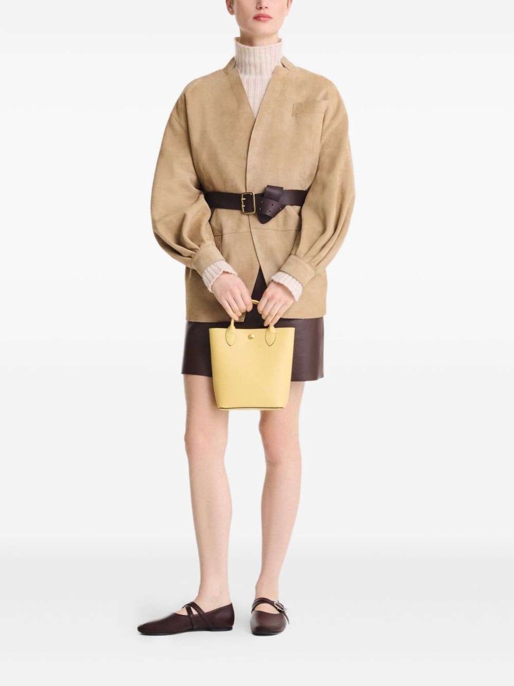 Épure leather mini bag - 2
