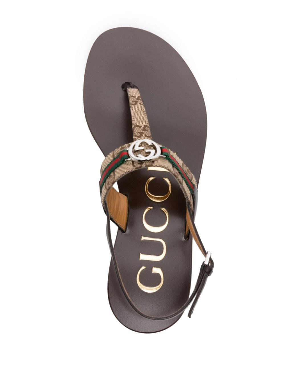 Slingback thong sandals - 2