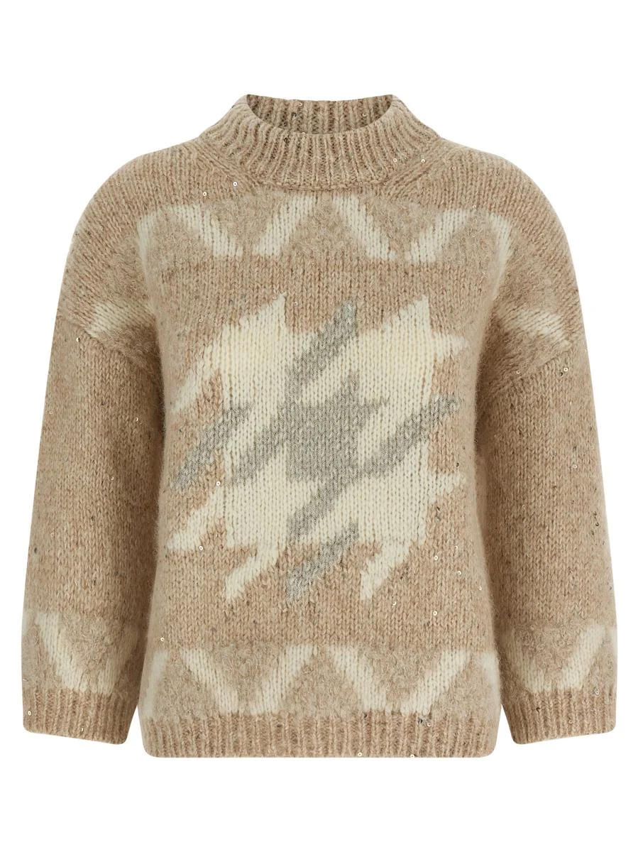 Peserico 'Punto Luce' Embroidery Sweater - 1