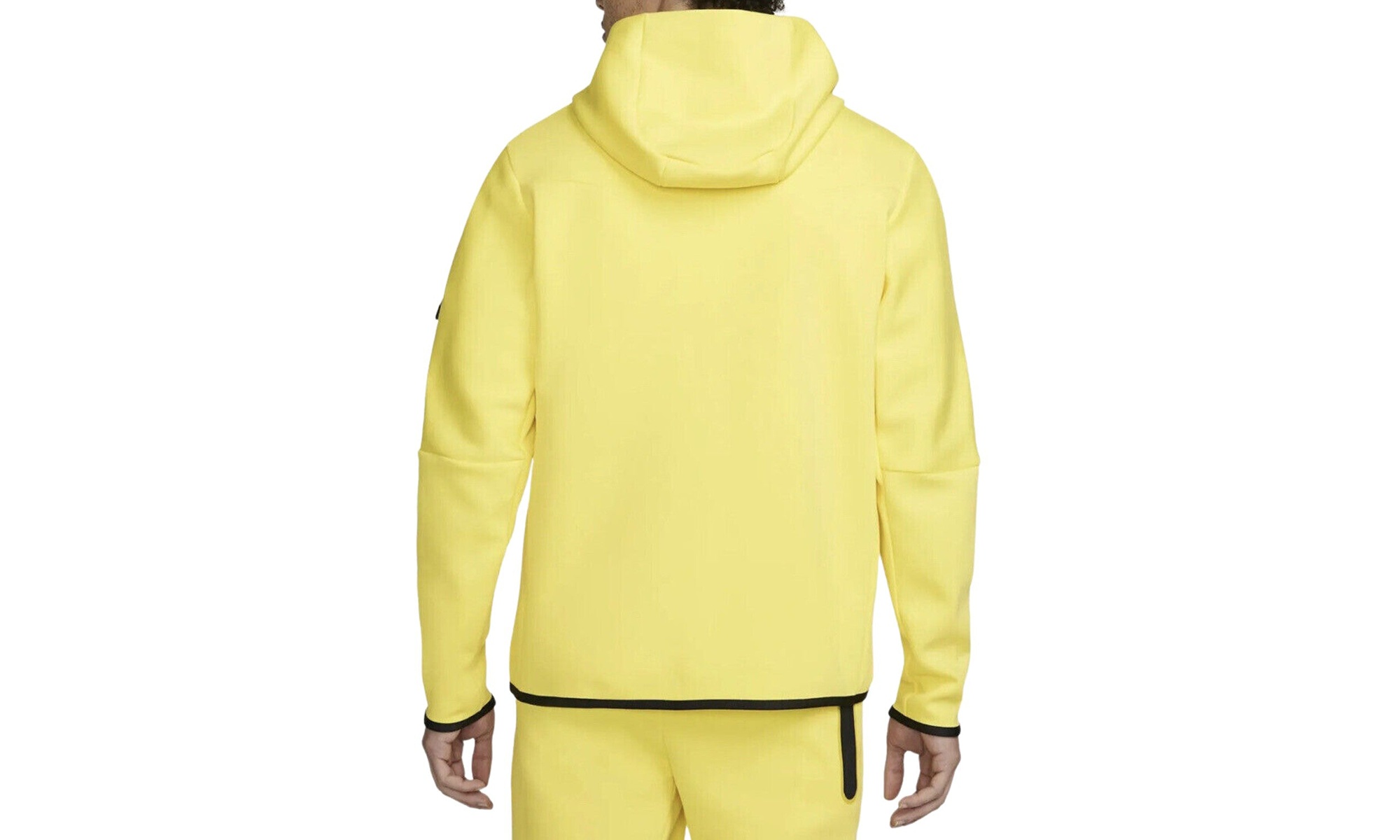 Tech Fleece Windrunner Hoodie "Yellow Strike" - 2