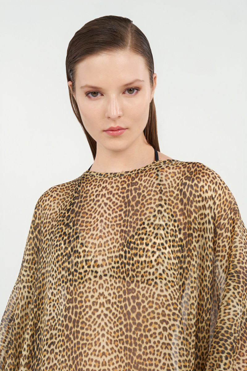 Baby Jaguar Silk Kaftan 6