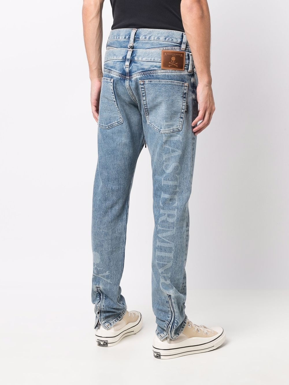 high-rise straight leg jeans - 4