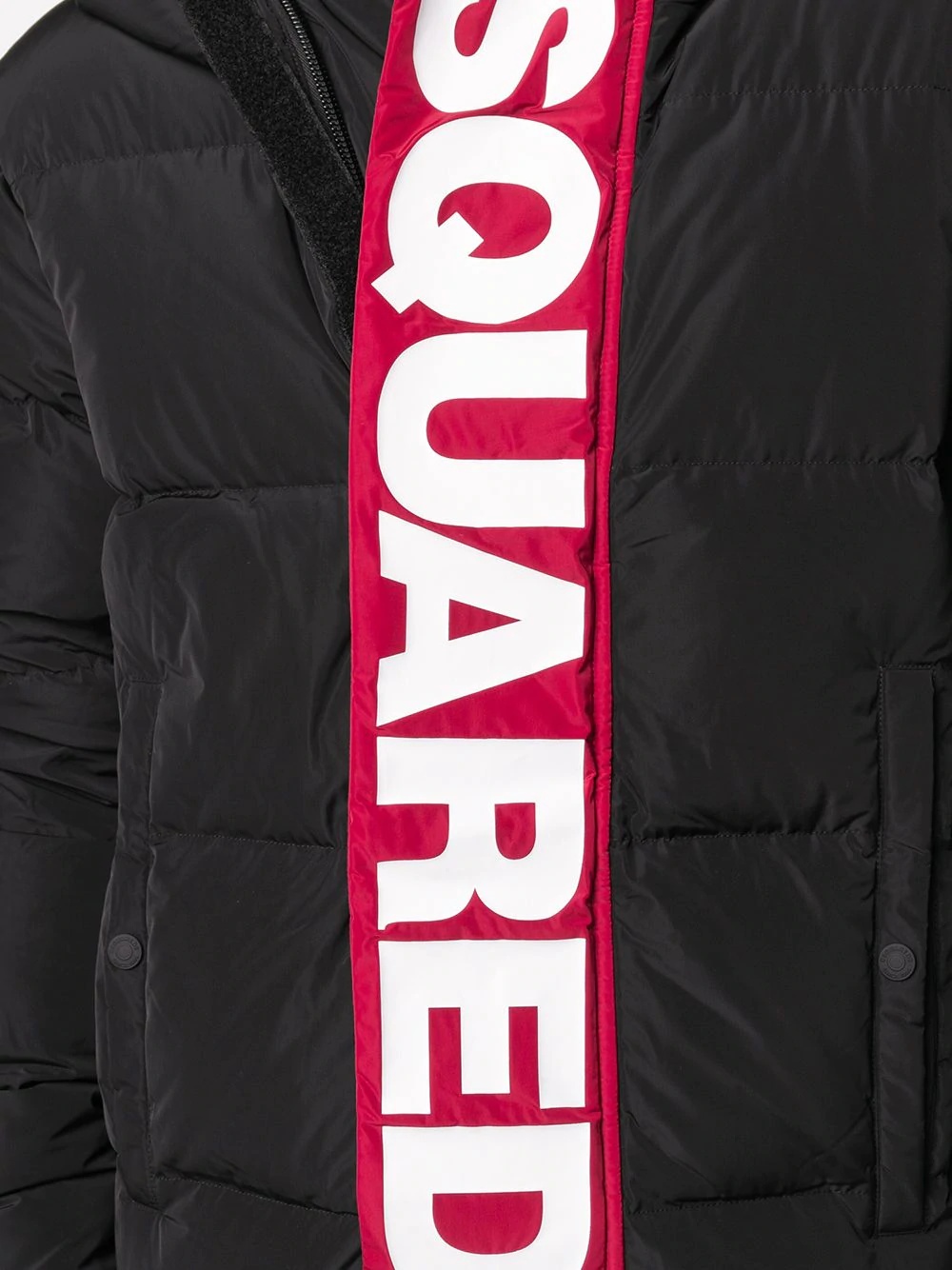 logo padded jacket - 5