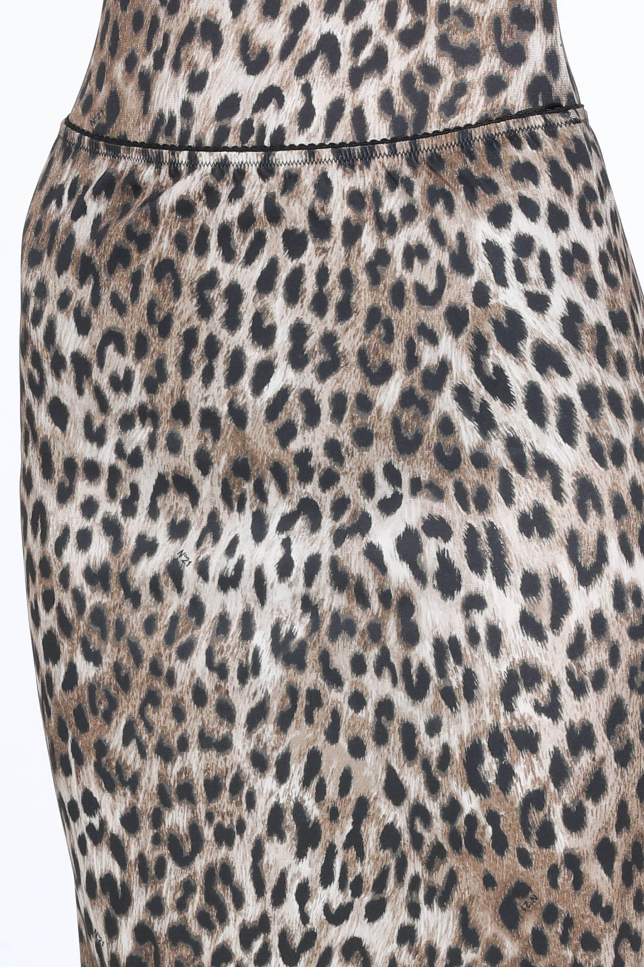 LEOPARD-PRINT MIDI SKIRT - 5