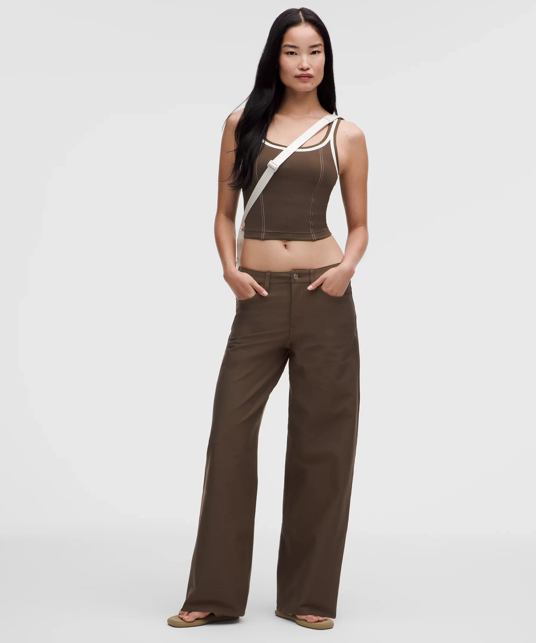 EasyFive Low-Rise Classic Wide-Leg Pant *Tall - 1