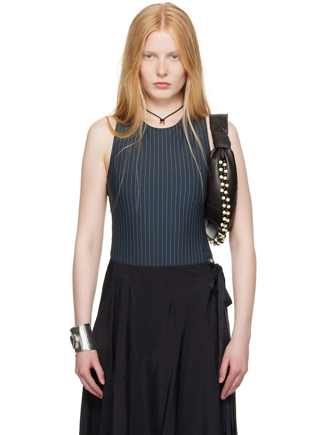 WORK SHOP Emporio Armani Navy Pyla Swimsuit - 1