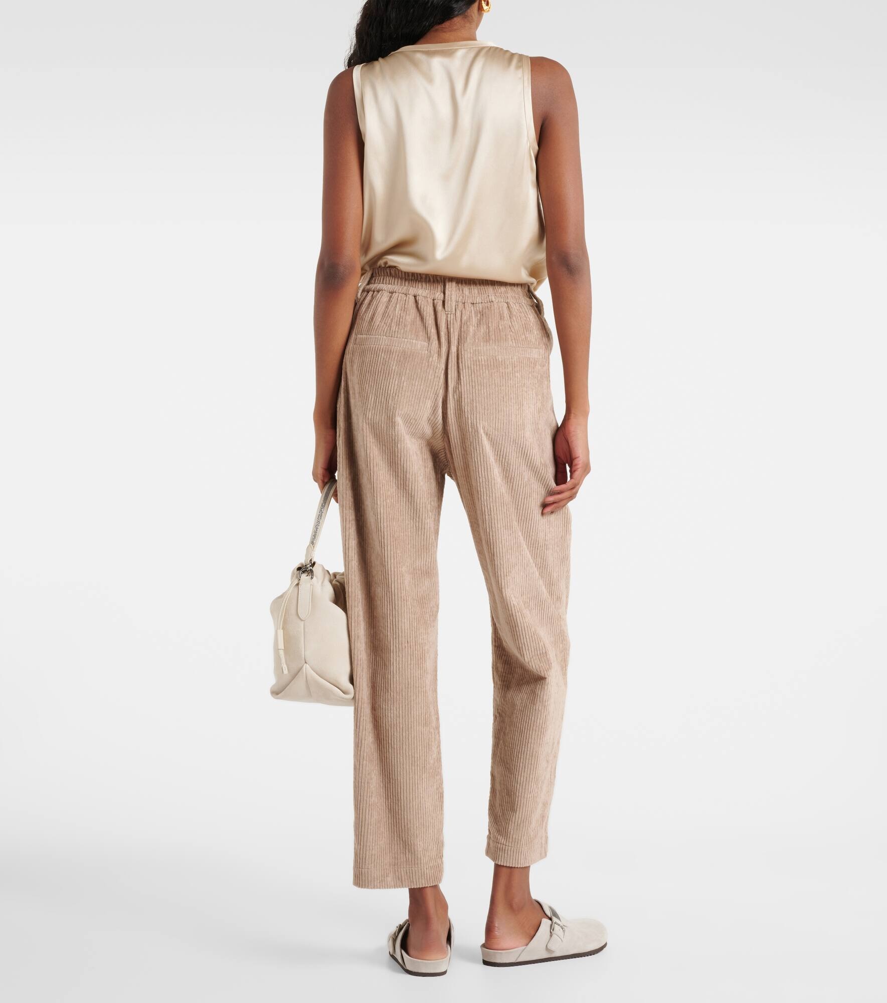 Pleated straight pants - 3