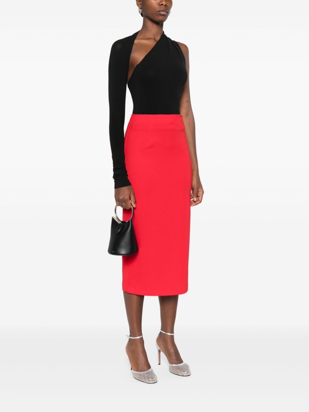 Alaïa Ring mini leather bucket bag | tessabit | REVERSIBLE