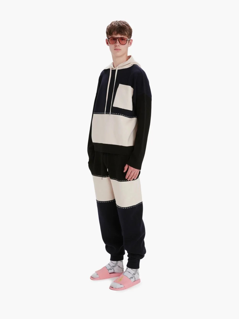 COLOURBLOCK HOODIE - 3