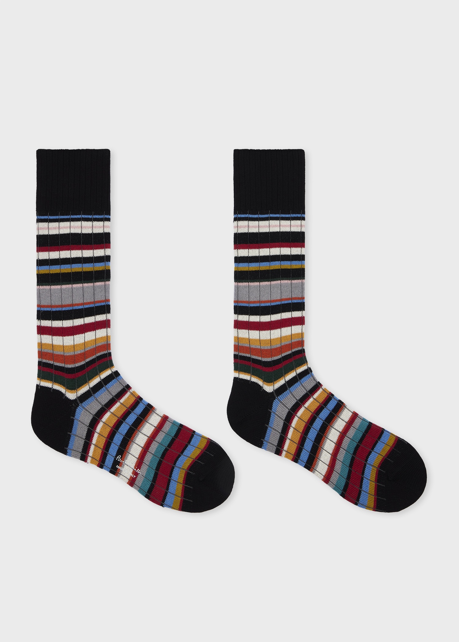 Chunky 'Signature Stripe' Ribbed Socks - 2